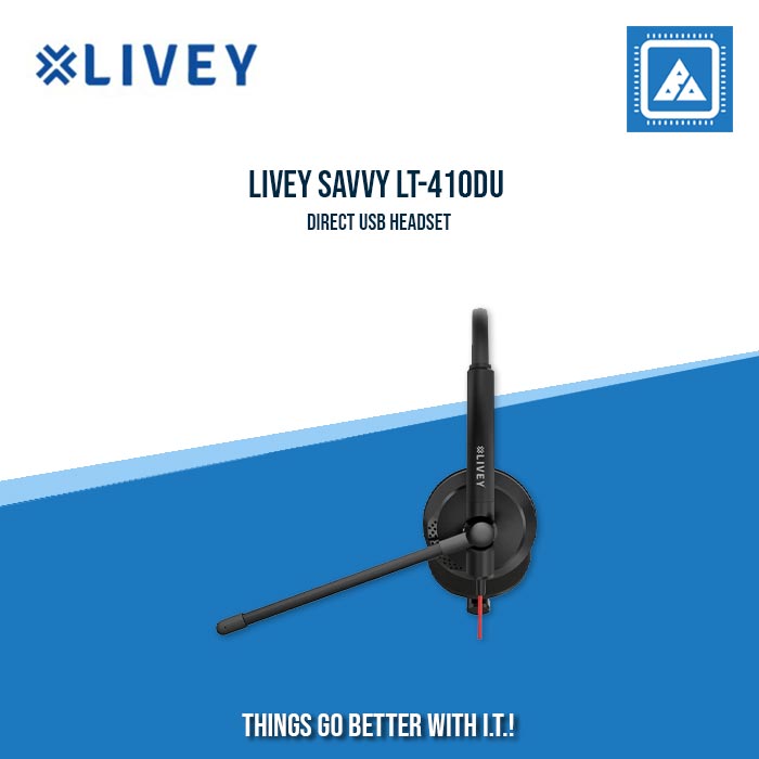 LIVEY SAVVY LT-410DU DIRECT USB HEADSET LIVEY SAVVY LT-410DU DIRECT USB HEADSET